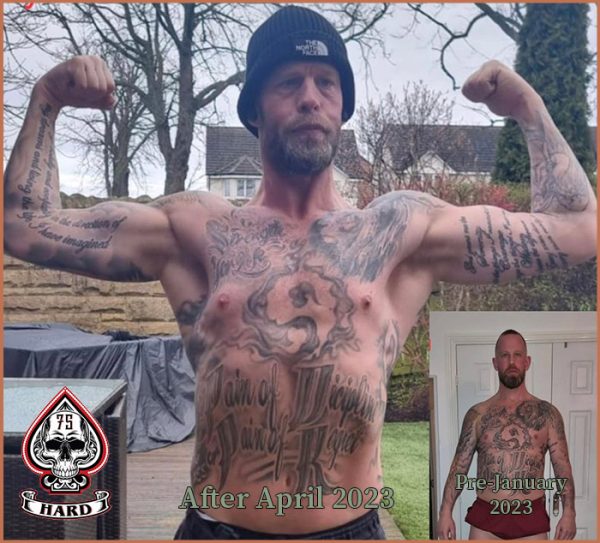 Before And After 75 Hard